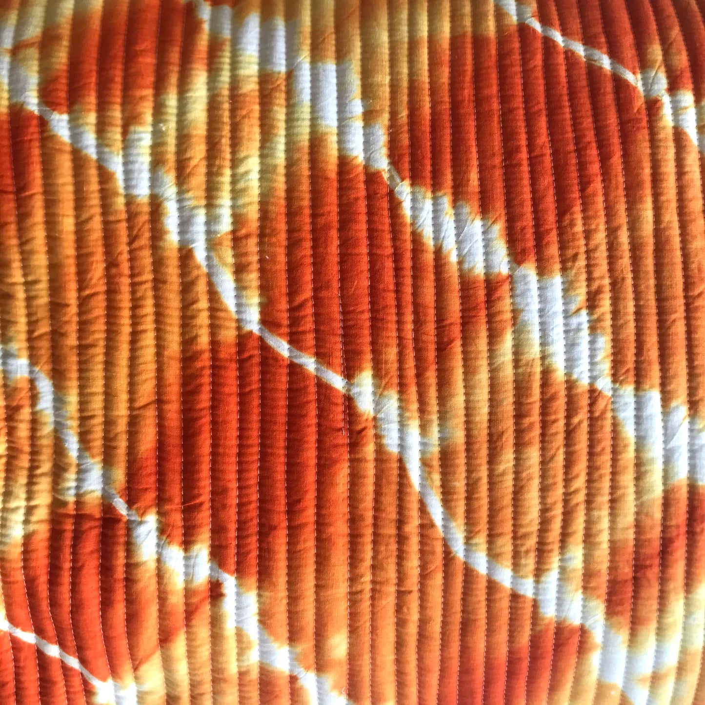 CELESTE COLOUR CASCADE SHIBORI SHABANG QUILTED BEDCOVER SET