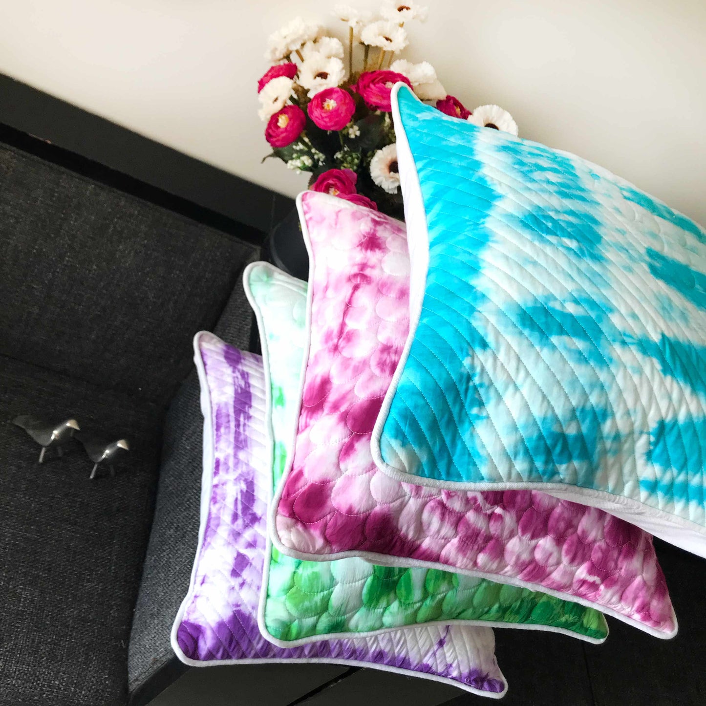 FINLEY SHIBORI SHABANG CUSHION COVER SET