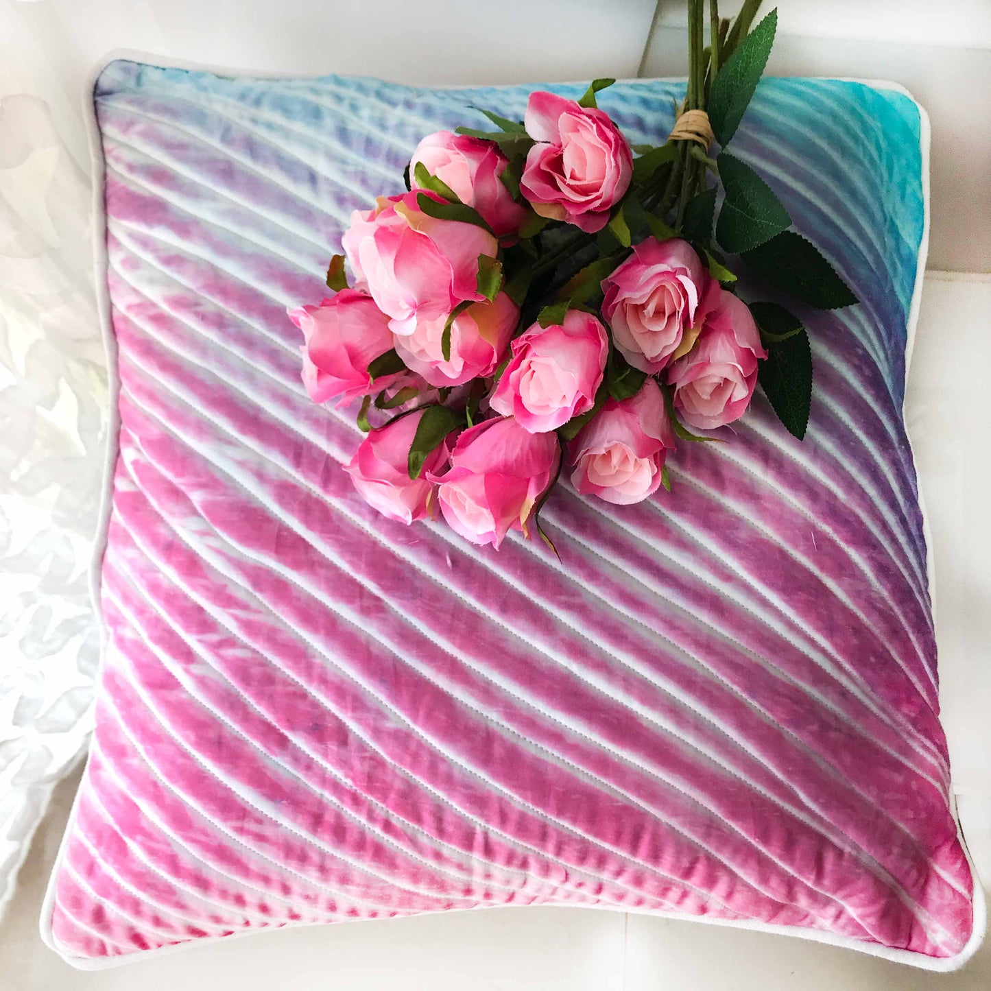 FRAN SHIBORI SHABANG CUSHION COVER SET