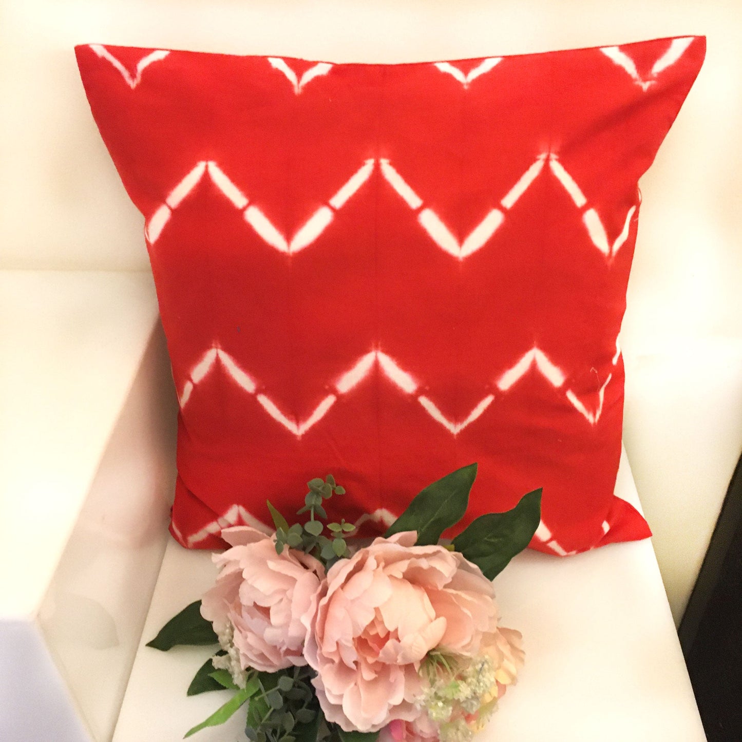 VICKY LOVE ALWAYS SHIBORI SHABANG CUSHION COVER SET