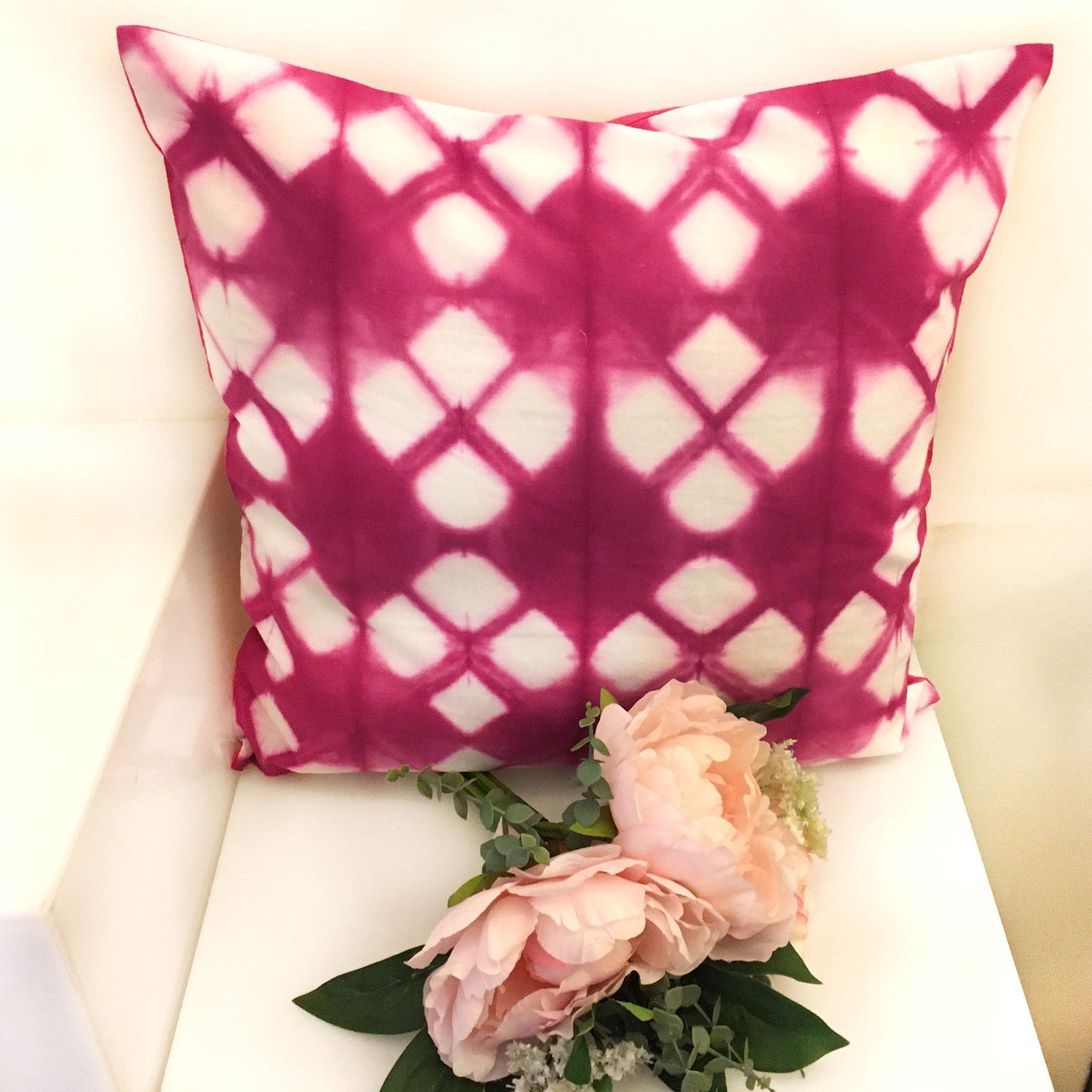 VICKY LOVE ALWAYS SHIBORI SHABANG CUSHION COVER SET