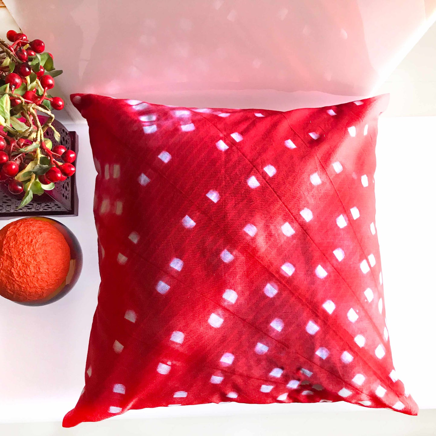 ETALINA SALZBURG SPRING SHIBORI CUSHION COVER SET