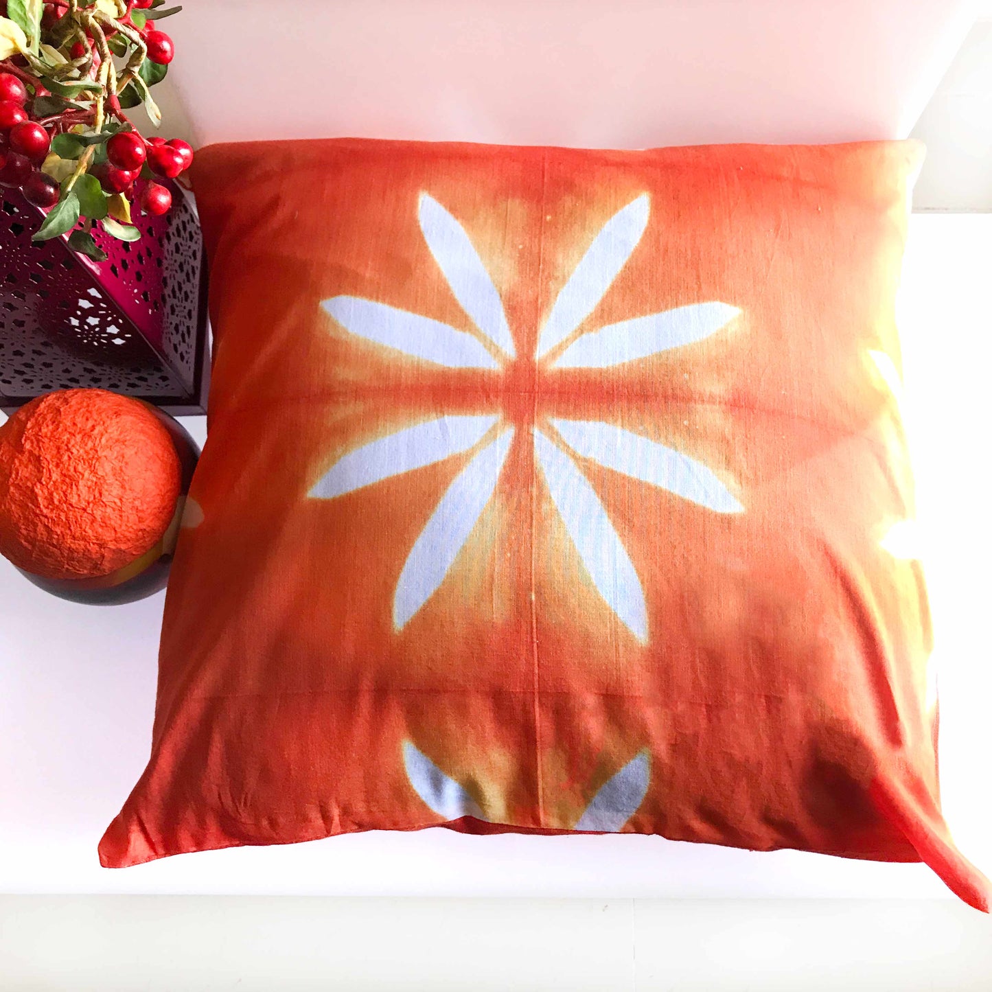 ETALINA SALZBURG SPRING SHIBORI CUSHION COVER SET