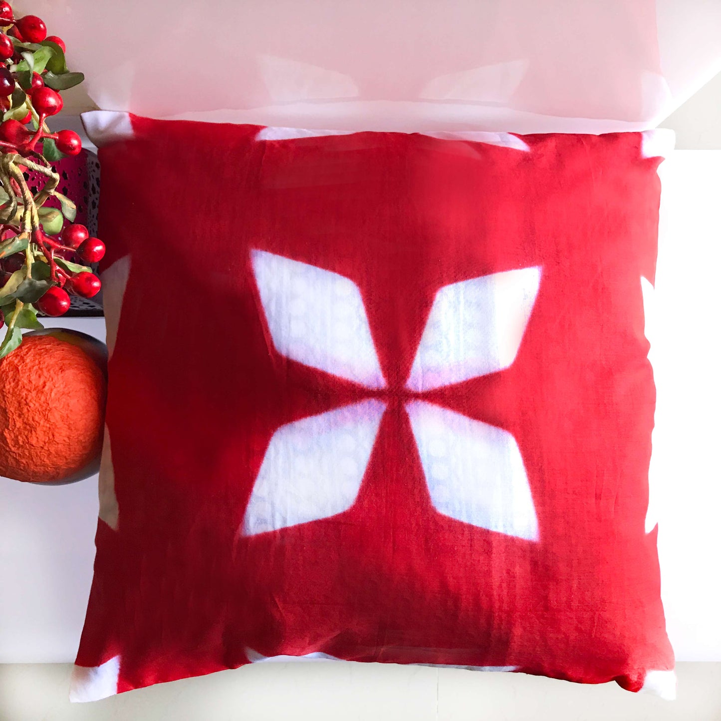 ETALINA SALZBURG SPRING SHIBORI CUSHION COVER SET