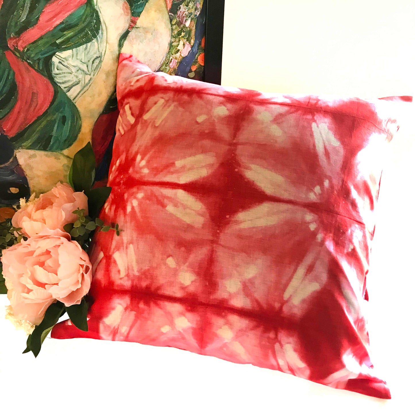 EMALIE SALZBURG SPRING SHIBORI CUSHION COVER SET