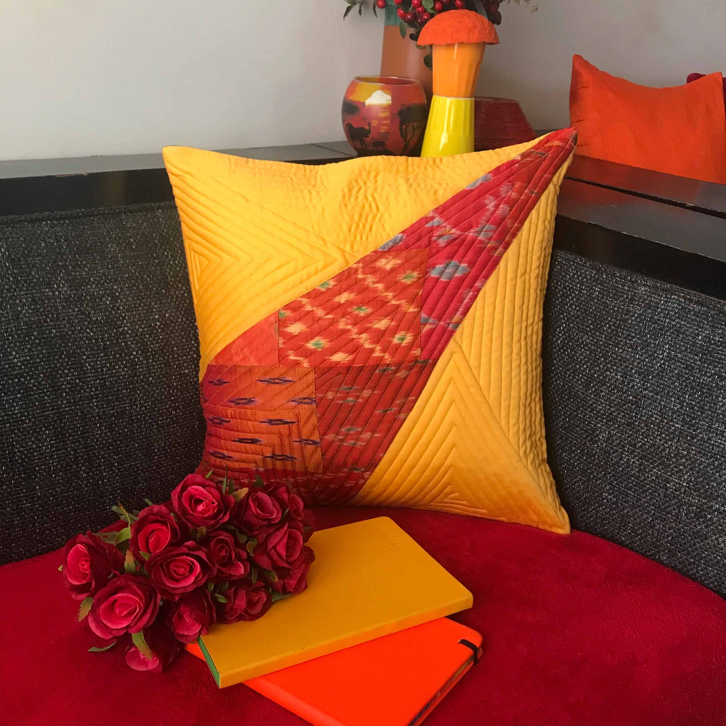 MACY MURANO INSPIRED QUILTED CUSHION COVER SET