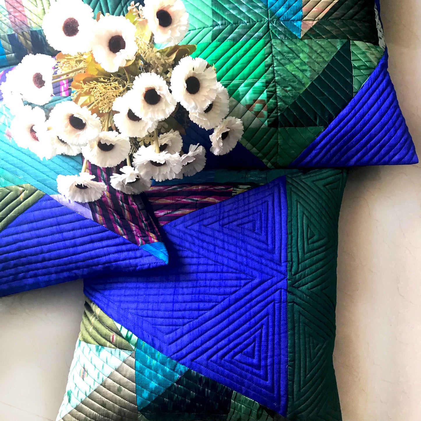 MARLEE MURANO INSPIRED QUILTED CUSHION COVER SET