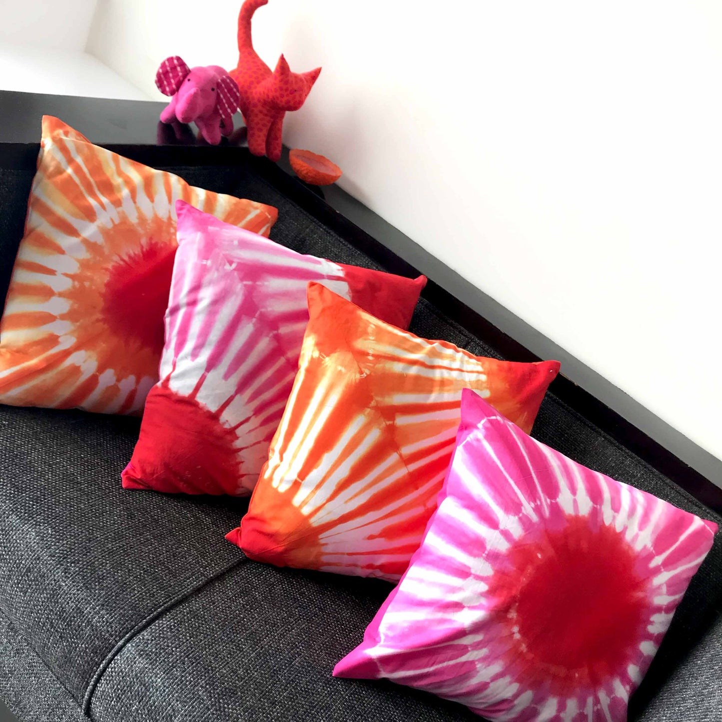 FRANCESCA SHIBORI SHABANG CUSHION COVER SET