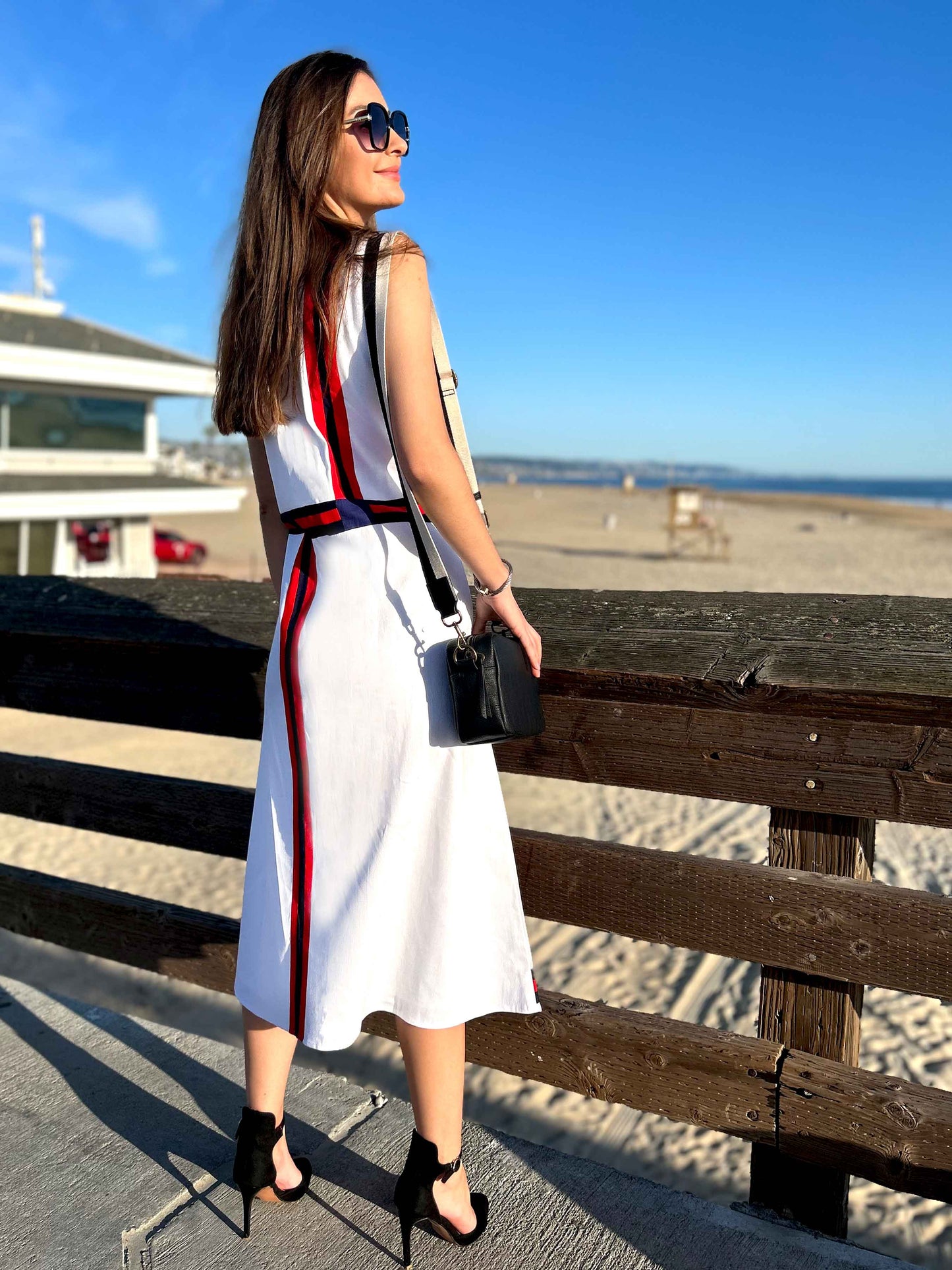 Back view of the dress