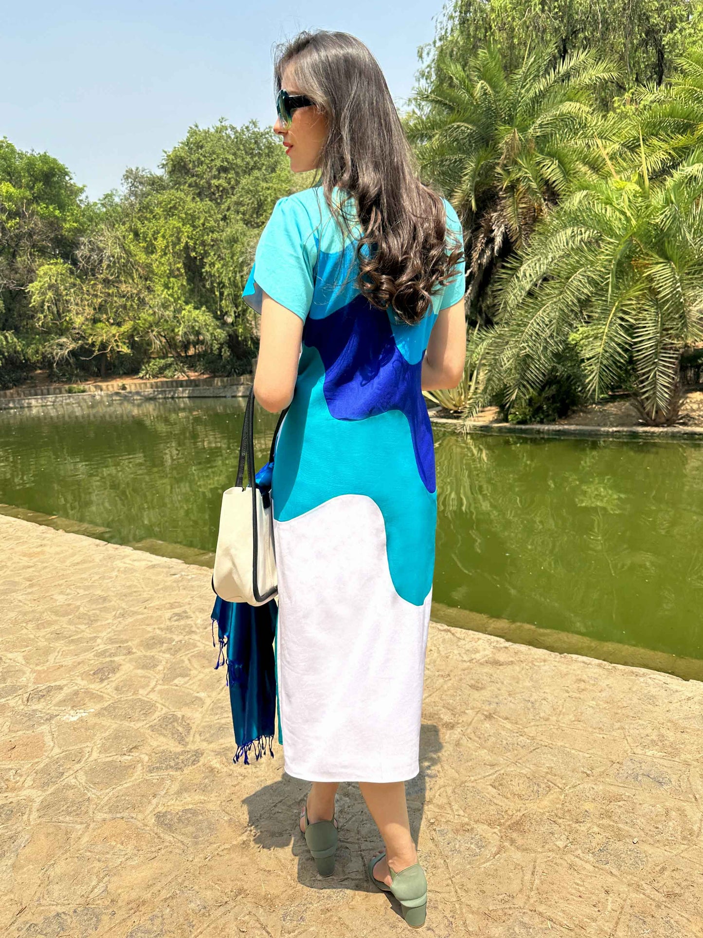 Back view of the dress