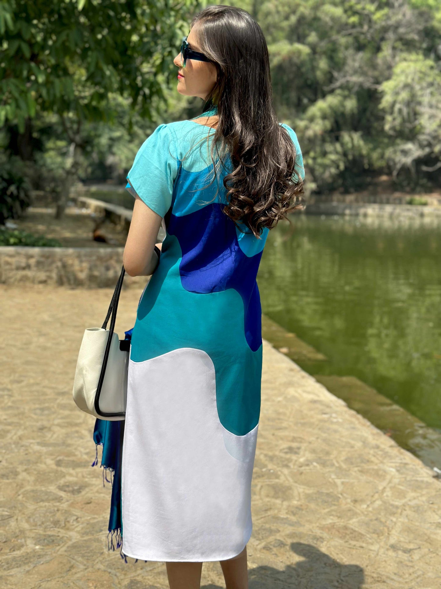 Back view of the dress