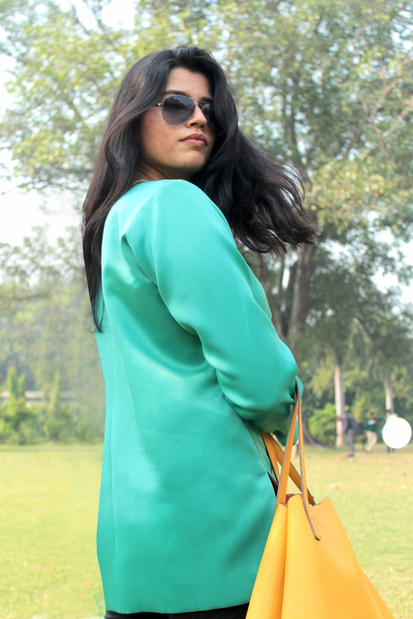 HEIDI SATIN SILK REVERSIBLE BOLERO JACKET