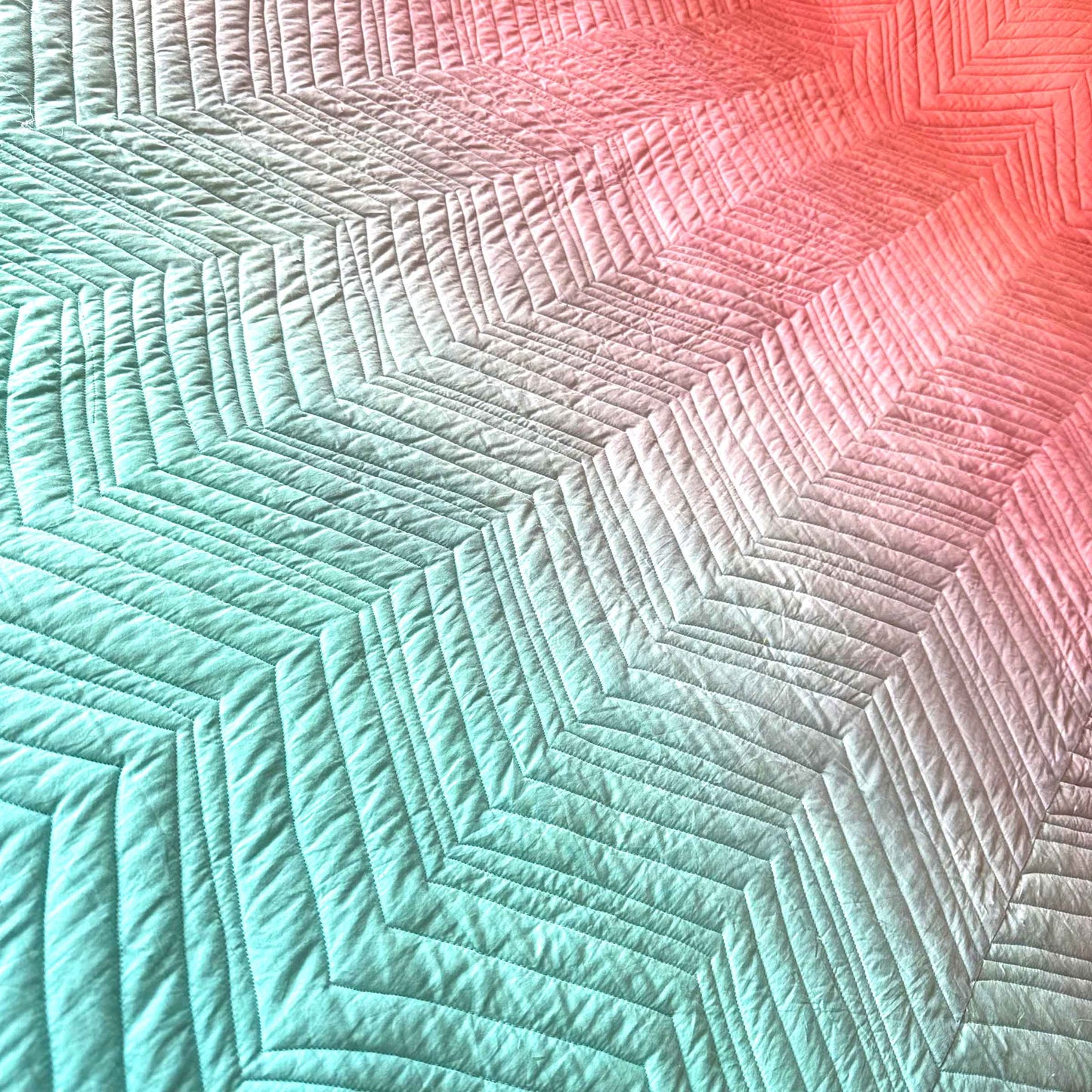 STANLEY NORTHERN LIGHTS OMBRE QUILTED BEDCOVER SET