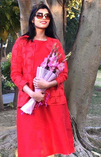 NYLA LOVE ALWAYS HAND WOVEN COTTON DRESS