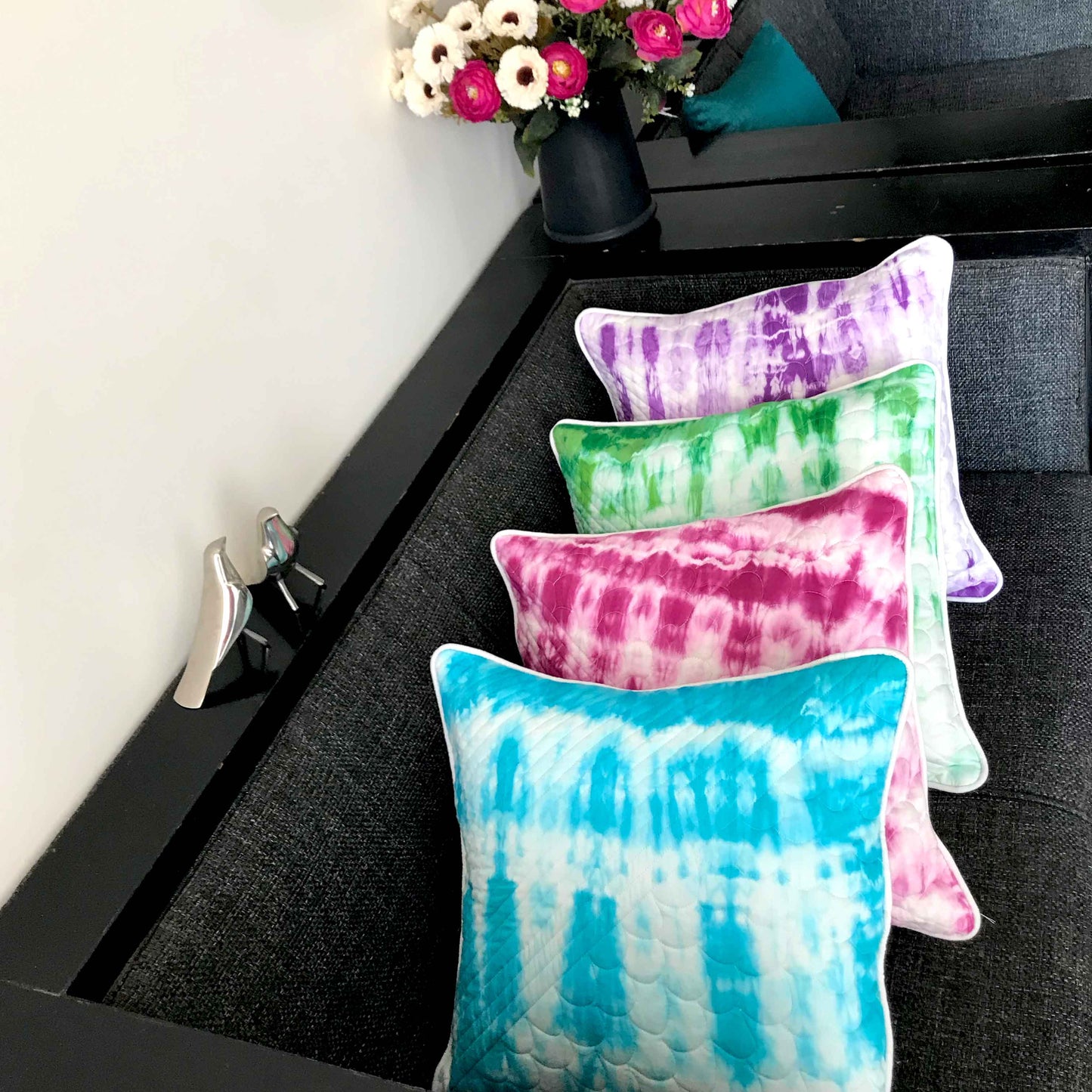 FINLEY SHIBORI SHABANG CUSHION COVER SET