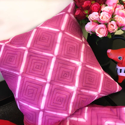 VANNAH LOVE ALWAYS SHIBORI QUILTED CUSHION COVER SET