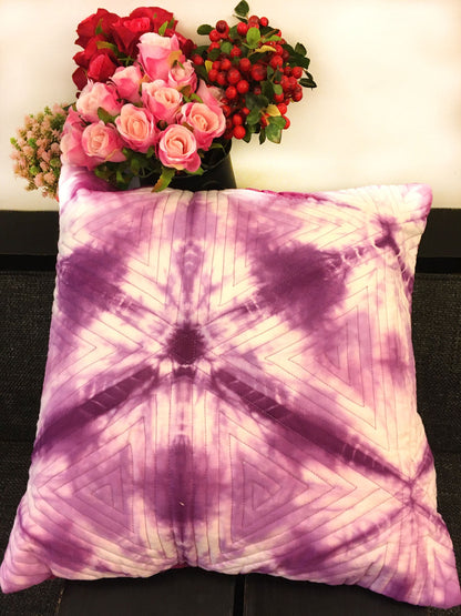 VONITA LOVE ALWAYS SHIBORI QUILTED CUSHION COVER SET