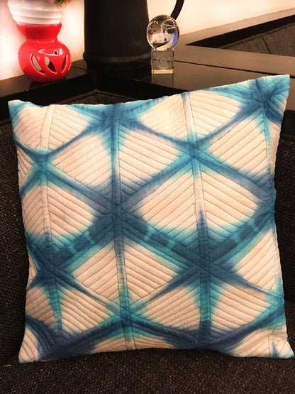 VONITA LOVE ALWAYS SHIBORI QUILTED CUSHION COVER SET