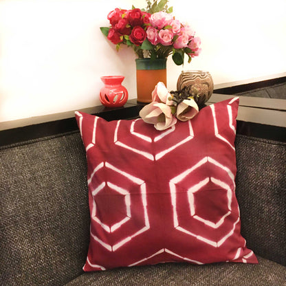 VINCENTA LOVE ALWAYS SHIBORI SHABANG CUSHION COVER SET