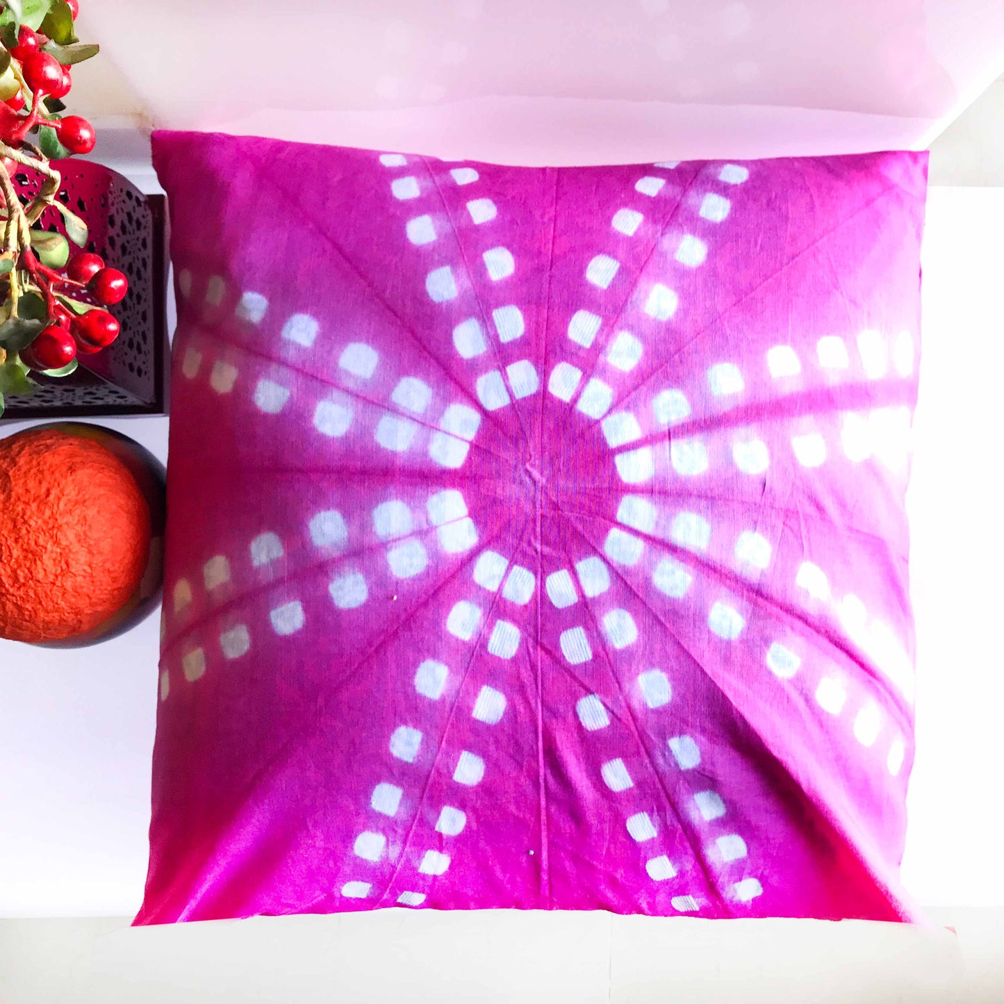 ETALINA SALZBURG SPRING SHIBORI CUSHION COVER SET