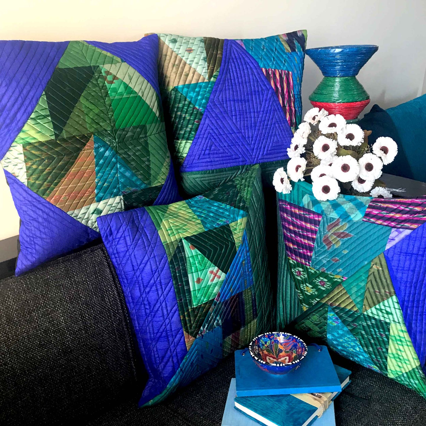 MARLEE MURANO INSPIRED QUILTED CUSHION COVER SET