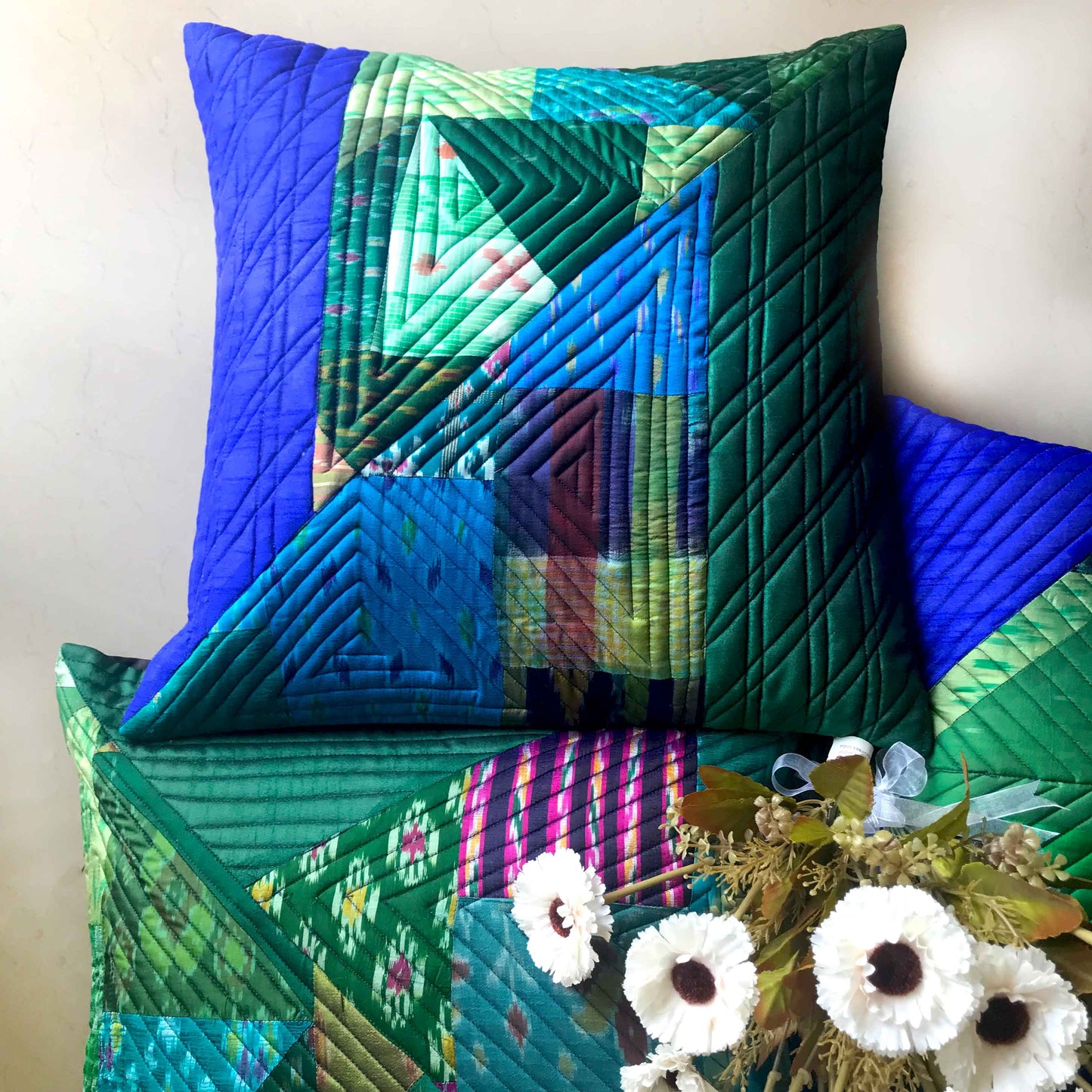 MARLEE MURANO INSPIRED QUILTED CUSHION COVER SET