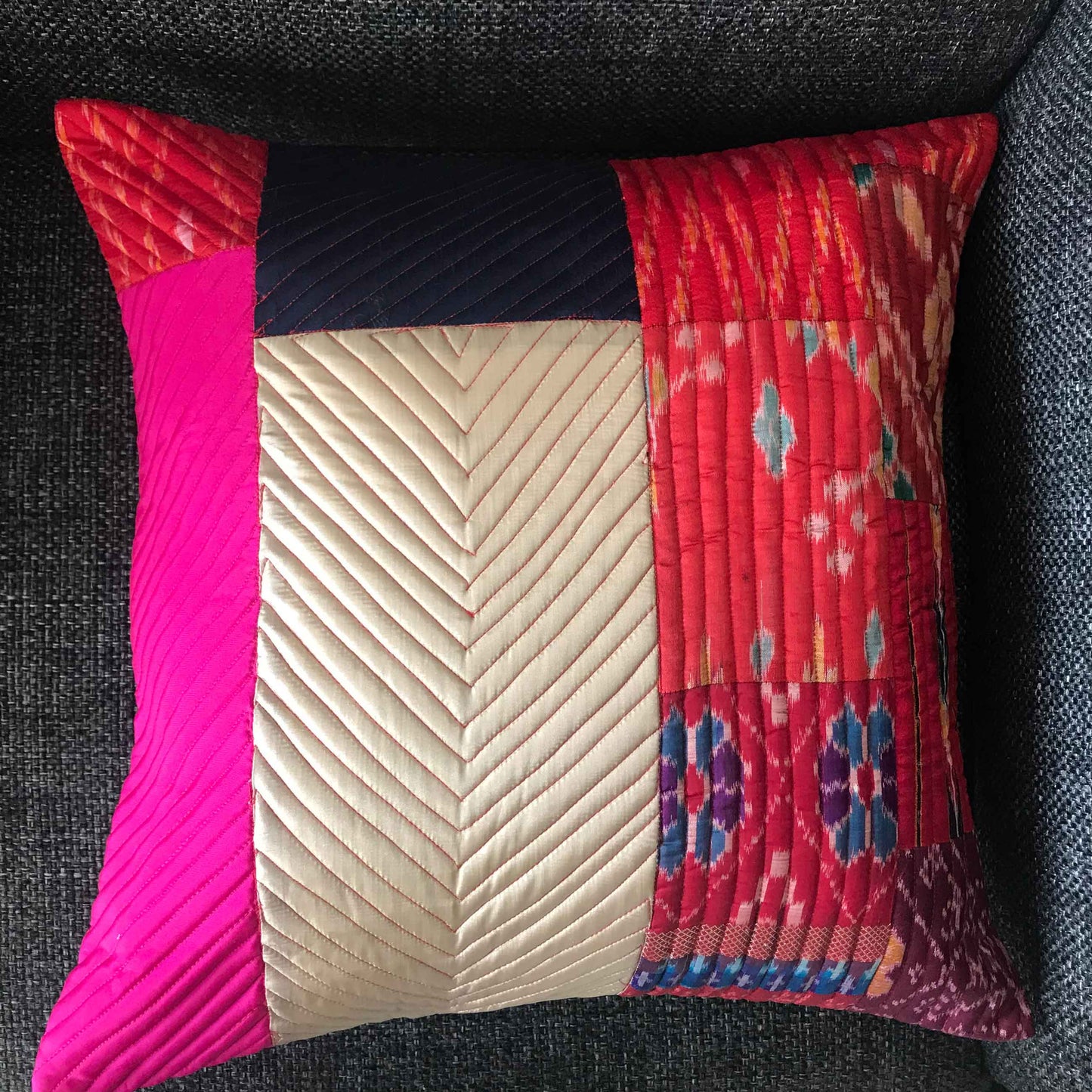 MALLORY MURANO INSPIRED QUILTED CUSHION COVER SET