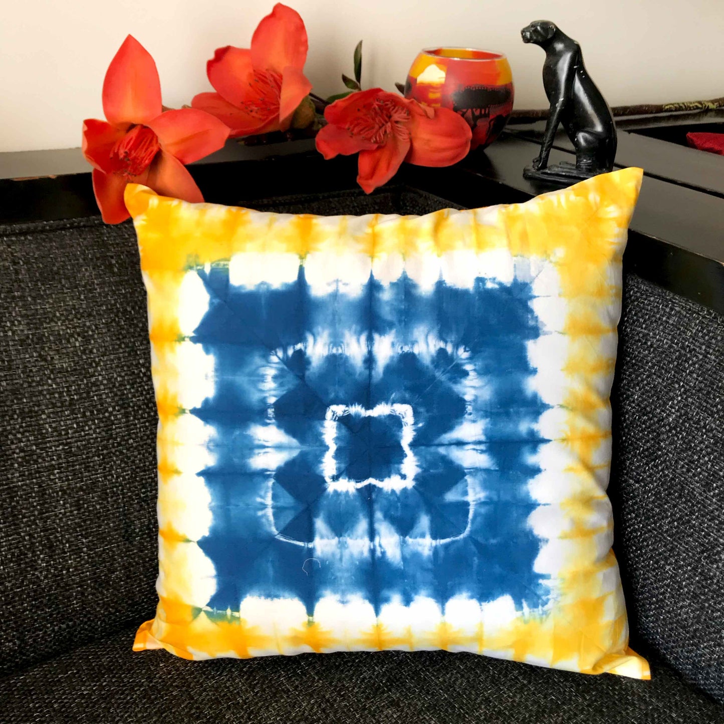 FIONA SHIBORI SHABANG CUSHION COVER SET