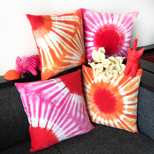 FRANCESCA SHIBORI SHABANG CUSHION COVER SET