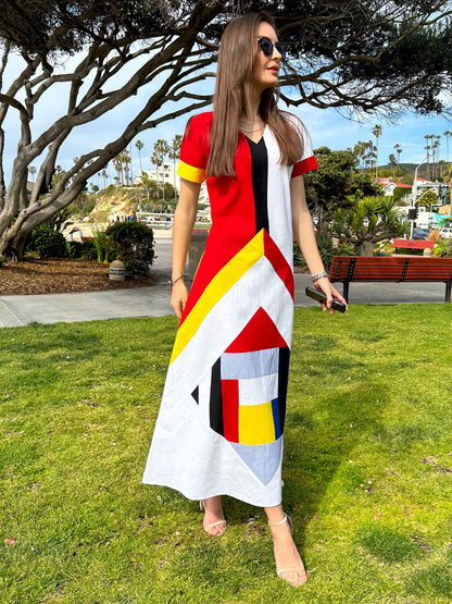 Side view of the dress