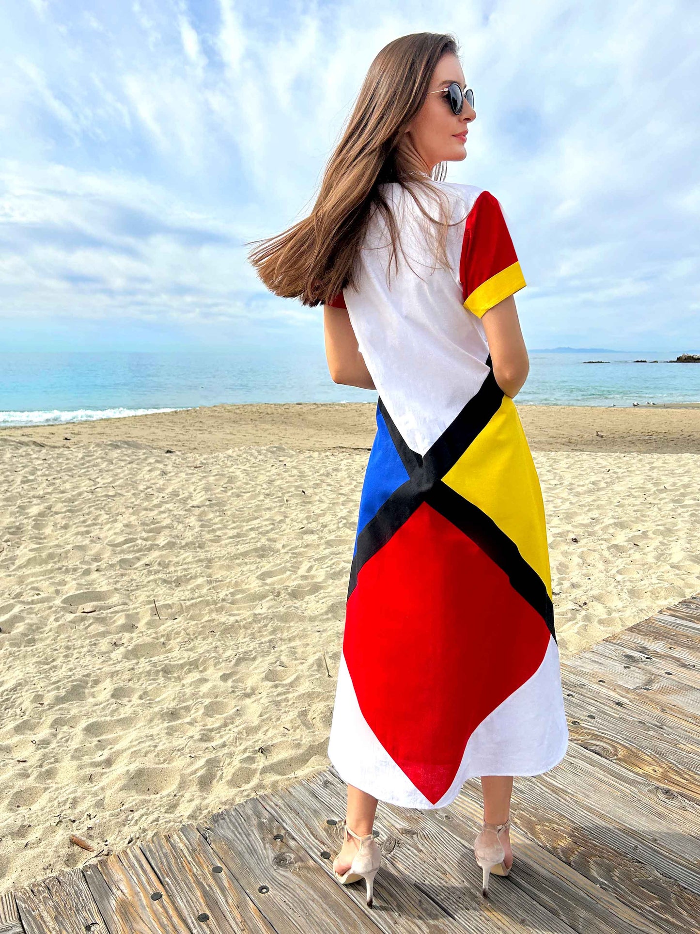 Back view of the dress