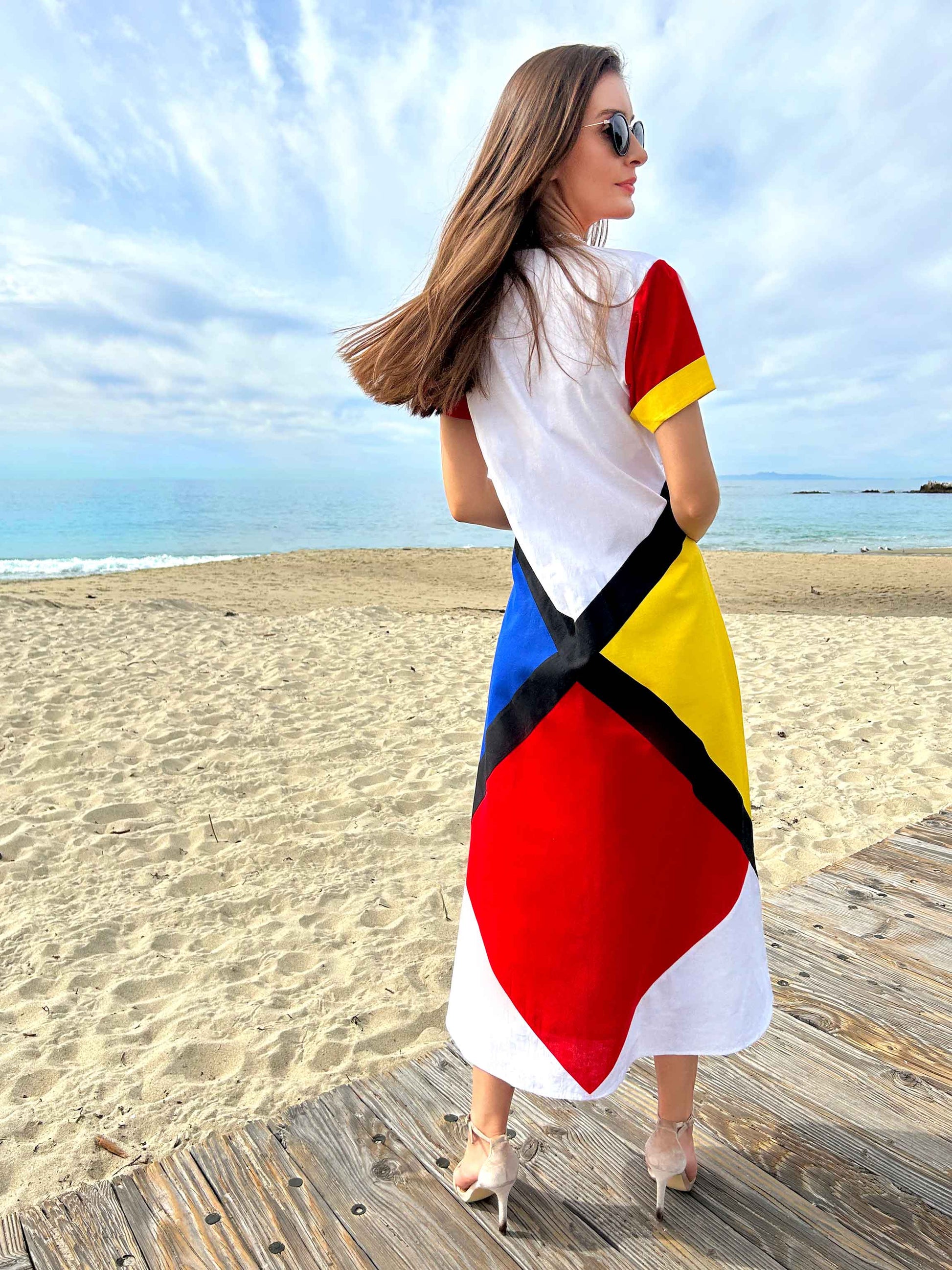 Back view of the dress