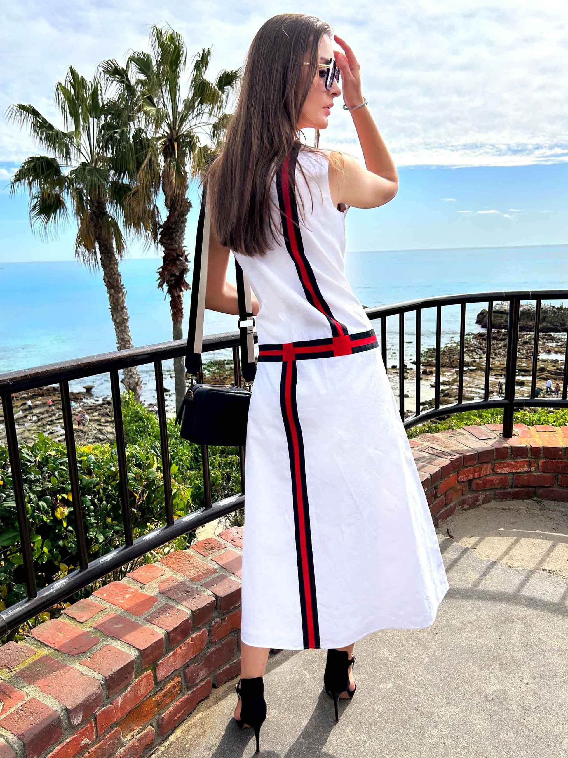 Back view of the dress
