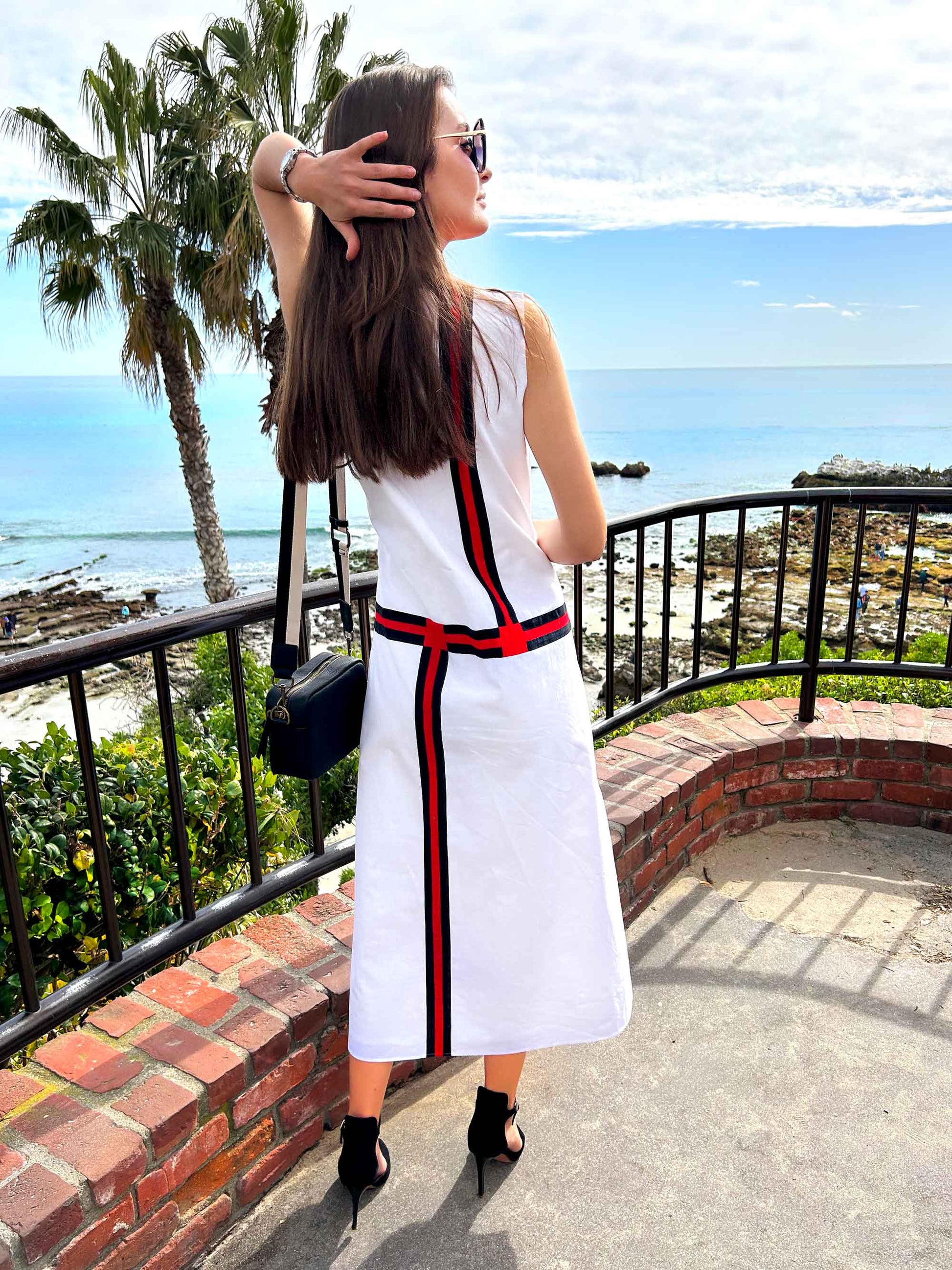 Back view of the dress