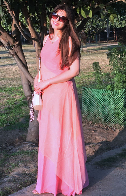 NATASHA LOVE ALWAYS HAND WOVEN COTTON DRESS