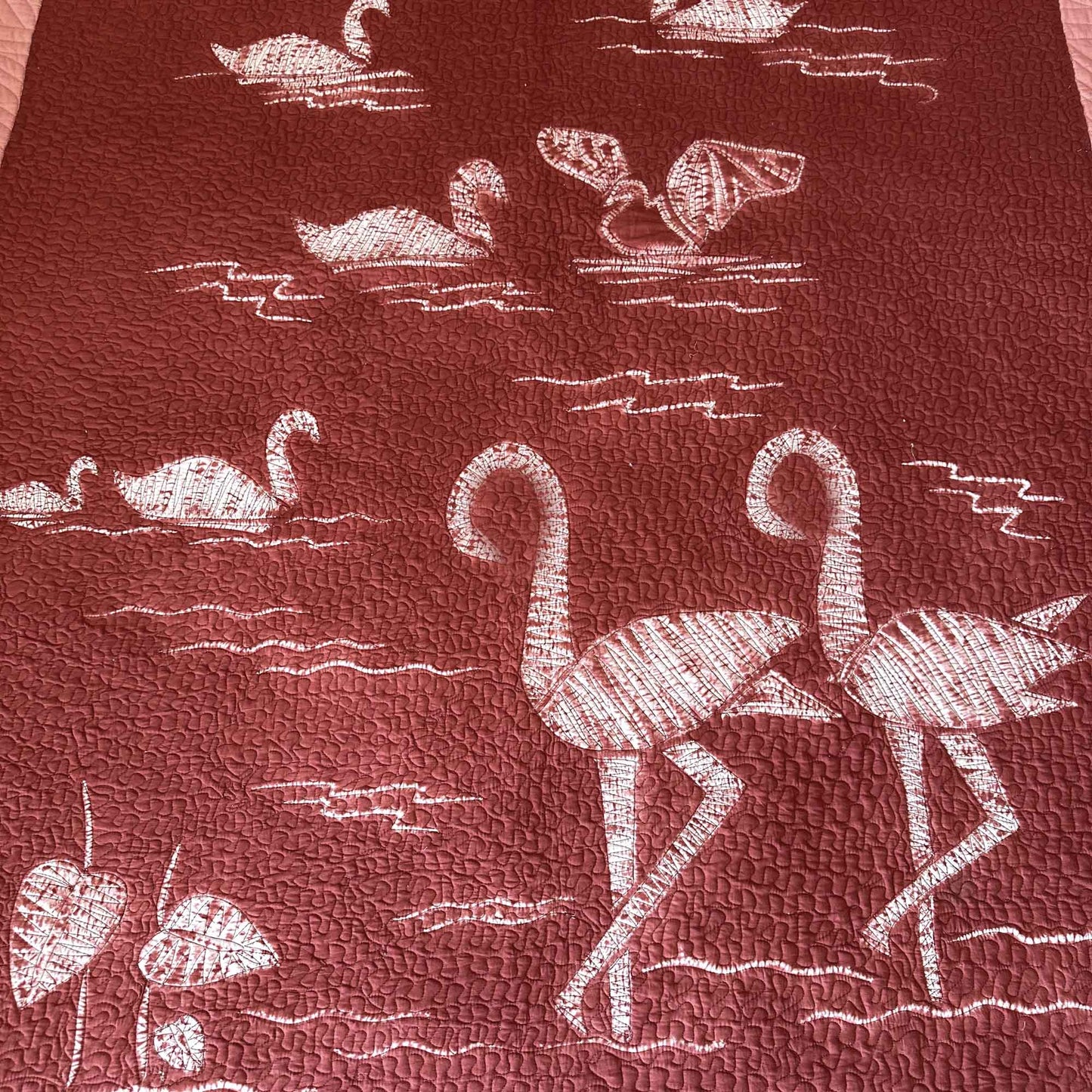LEWIS POETRY IN NATURE NUI SHIBORI OMBRE QUILTED BEDCOVER SET