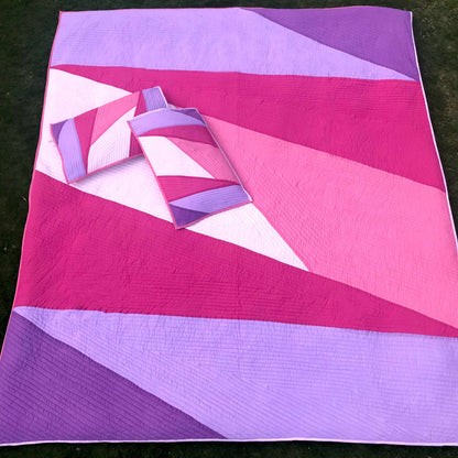 KENDRA COPENHAGEN MELANGE PATCHWORK QUILTED BEDCOVER SET