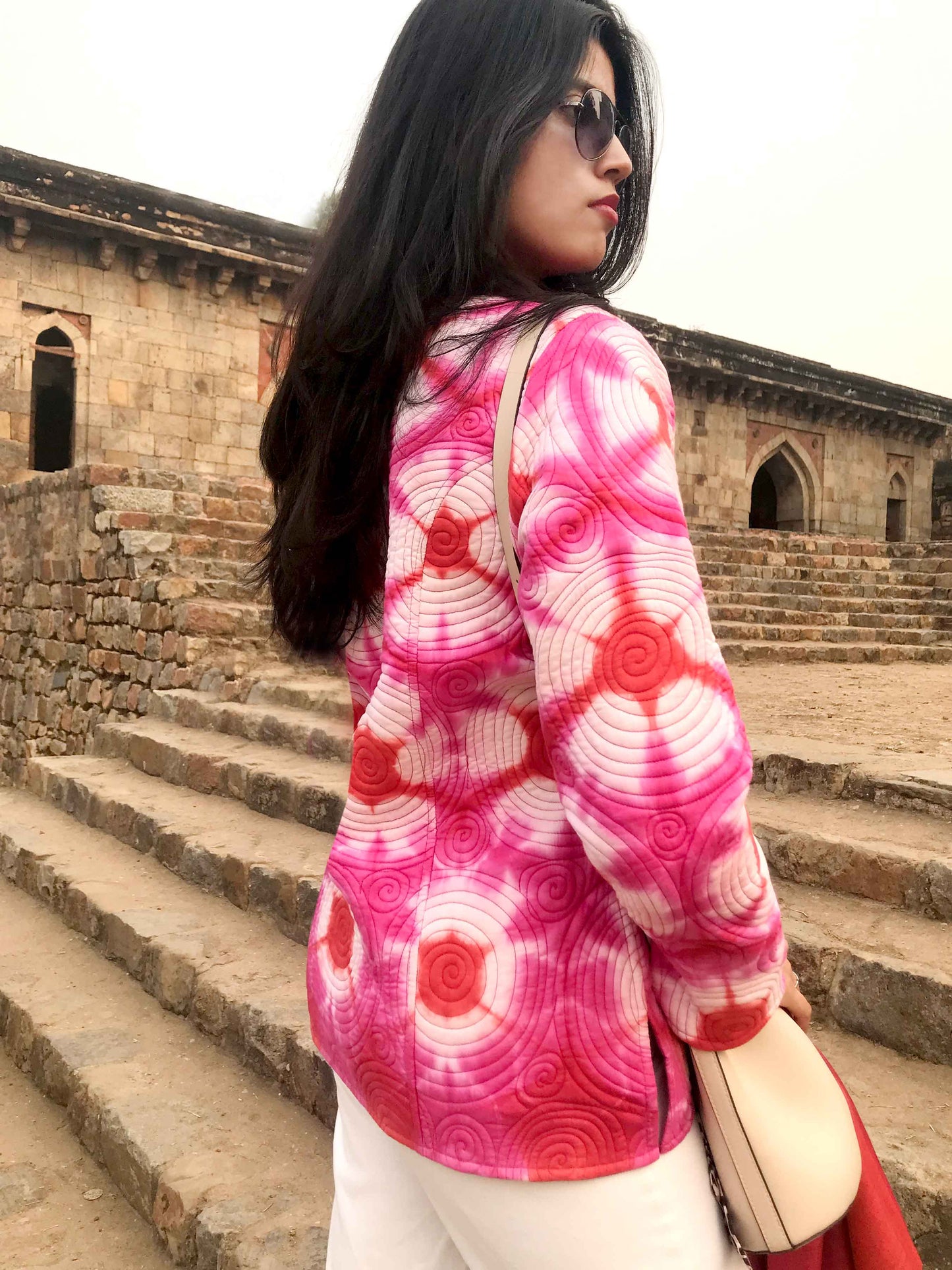 HILLARY KYOTO SHIBORI QUILTED JACKET